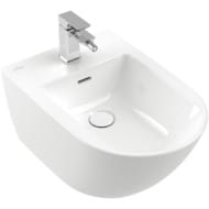Биде подвесное Villeroy & Boch Subway 3.0 44700001 (375х560х270) отверстие для смесителя, белое