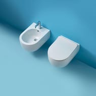 Унитаз подвесной Kerasan Flo 311530 500х360х340 безободковый, без сиденья, белый матовый