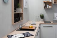Смеситель Hansgrohe Focus M42 для кухни 100 мм поворотный излив хром 71808000