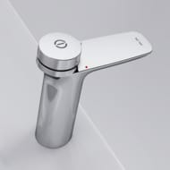 Смеситель AM.PM Inspire 2.0 для умывальника F50A02500 нажимной, без донного клапана, хром