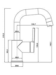 ��������� ��� ����������� Swedbe Diana 1011� ������������, ����� ������ 136.7 ��, ������ �������