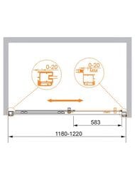 ������� ����� CEZARES ANIMA (1180-1220�1950) W-BF-1-120-P-Cr ������ �������, ������� ����