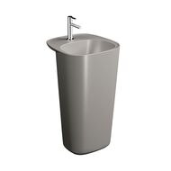 Раковина Vitra Plural 492х525 напольная,антибактериальное покр.,бежевый мат. 7814B420-0001