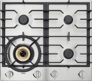 Газовая варочная панель ASKO HG1666SB (600х48х526) 4 конфорки (3 гибридных+1 вок), нерж.сталь