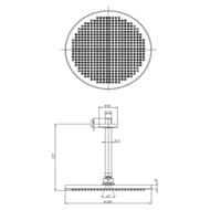 ������� ��� Bossini Apice H31430D.030 280��, ���������� ����������� 200 ��, ����: ����