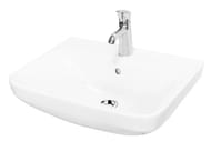 Умывальник Sanita Luxe NEXT (600х460) белый WB.PD/Next/60-C/WHT.G/S1