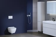 Унитаз подвесной Geberit Smyle Square (350х540х330) безободковый, с сиденьем-микролифт 500.685.01.1
