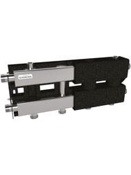 Модульный коллектор Gidruss MKSS-60-3D.EPP до 60 кВт, магистраль 1", 2+1 контура, EPP-термоизол — изображение 2