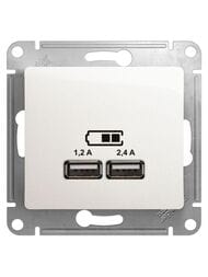  Systeme Electric GLOSSA USB A+, 5/2,4, 25/1,2 , ,  GSL000639