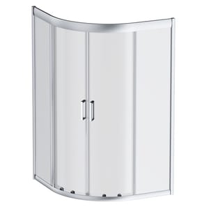 Душевое ограждение AM.PM Gem Deep (90х90х150) стекло прозрачное/профиль матов.серебро W90G-401A090WT