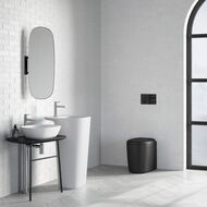 Раковина Vitra Plural 492х525 напольная, антибактериальное покрытие,белый мат. 7814B401-0041