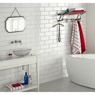 Плитка настенная DAR Ceramics Biselado Blanco Brillo (100х200) белая (кв.м)