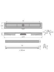 ������� ����� BERGES B1 Antik 500, ������ ������, ����. ������ S-����� D50/105�� �50��, 092023
