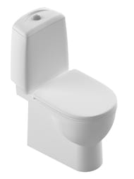 Унитаз компакт Sanita Luxe BEST Comfort (640x340x770) сиденье из дюропласта, микролифт WC.CC/Best/2-DM/WHT.G/S1