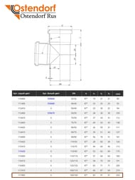 ������� Ostendorf 160�160�87� �����, ��������������� 117400