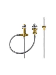 Hansgrohe Скрытая часть смесителя на борт ванны на 3 отверстия 13439180
