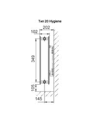 �������� �������� Lemax Compact Hygiene ��� 20 400X900  165597