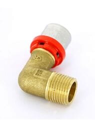 Угол пресс Tiemme 16х1/2"Н 1650010 / 1654G001604CZ