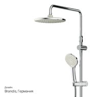 Душевая система AM.PM Sunny F0785C900 смеситель для ванны/душа, верхний душ 220мм, ручной душ 110