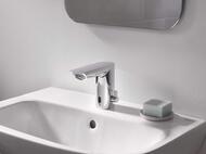 Смеситель для раковины Grohe BauCosmopolitan E инфракрасный 36451000 питание от батарейки, хром