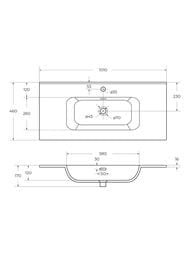 �������� ������������ Cezares (1010�460�170) CZR-8095-100  �����