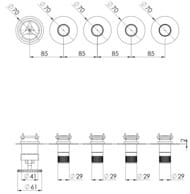 ��������� ��� ���� Remer Chrono CH98D4PWBDO, ������ ���������