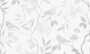 Декор настенный Gracia Ceramica Blanc white decor 01 (300х500х9) птицы, белые 10300000241 (шт.)
