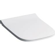 Сиденье для унитаза Geberit Smyle Square тонкое, микролифт, антибактериальное, крепл., 500.688.01.1