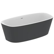 Ванна акриловая Ideal Standard Lux DEA 1900х900х610 отдельностоящая, с обвязкой, черная K8722V3