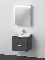 ����� ��� �������� Duravit XBase 600�552�475 ���������, 2 �����, ������ ������� XB612004949