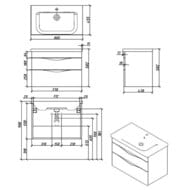 ����� ��� �������� Caprigo ����� 80 800�455�582 ���������,2 �����,������ 36212-SF019