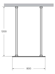������� ����������� CEZARES LIBERTA (800�1950) LIBERTA-L-2-80-120-BR-NERO ����. ������, ����. ����