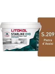 Затирка эпоксидная LITOKOL STARLIKE EVO S.209 P.ASSISI, 1 кг