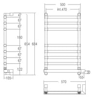 ����������������� ������������� Margaroli Sole 564-8 (682�570) ����, 100��, 5644708CRNB