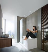 ����� � ������� ������������ Duravit Shower+Bath 1700�750�2100 � ���� �����,���������� ������ 700403000100000