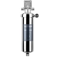 Корпус ГЕЙЗЕР Премьер SL10 1/2" для горячей и холодной воды, нержавеющая сталь, слив, арт. 50752