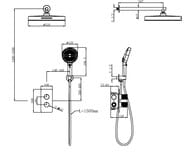 ������� �������� Vincea ����� (Domus) VSFW-5DM0CH ������������, 2 ������, ����