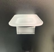 Уценка! Am.Pm Inspire 2.0 Стеклянная мыльница с настенным держателем, черная A50A34222 - уценка. — изображение 3