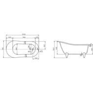 ����� ��������� BelBagno BB06-1550 (1550�760�810) ���������������, �����