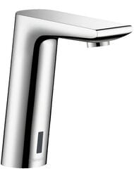 Смеситель Hansgrohe Metris S 31100 для умывальника, бесконтактный, питание от батареек, хром — миниатюра 1