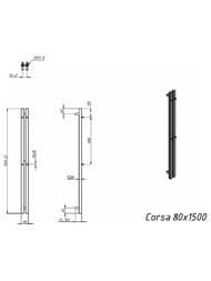 GROTA CORSA   80x1500 . 