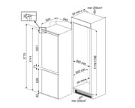   SMEG C8175TNE (5401775545) , Full No Frost