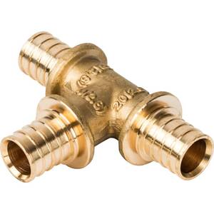 Тройник STOUT 20х20х20мм, для сшитого полиэтилена, латунь, арт.SFA-0013-000020