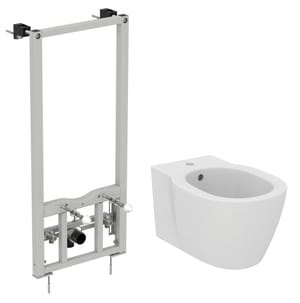 Инсталляция Ideal Standard ProSys + Биде CONNECT с 1-м отверстием под смеситель D211601