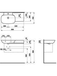  Laufen INO 8.1330.2.000.104.1 (900450145)  ,   