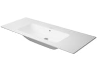 Умывальник DURAVIT ME by Starck 1230х490 без отверстия под смеситель, перелив 2336120060