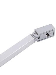 Душевая перегородка CEZARES LIBERTA-L-1-TB-90-C-Cr (900х1950) стекло прозрачное, профиль хром — изображение 6