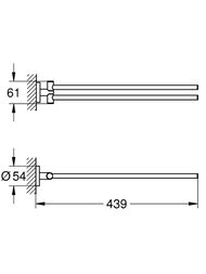    Grohe Essentials 40371GL1 ,  439 ,   