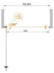 ������� ����� CEZARES ECO (592-605�1900) O-B-1-60-C-Cr ������ ����������, ������� ����