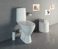 Унитаз Cersanit JUST (642х353х795) косой выпуск, сиденье с микролифтом KO-JUS031-3/6-PL/64073